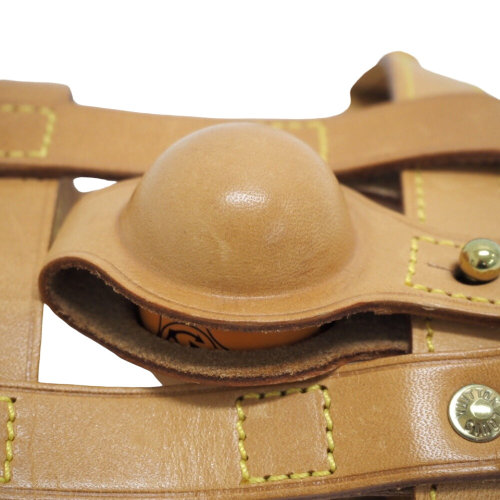 LOUIS VUITTON Other accessories PVC, Leather Brown petanque ball case petanque holder Veuve Clicquot unisex(Unisex) Used Authentic