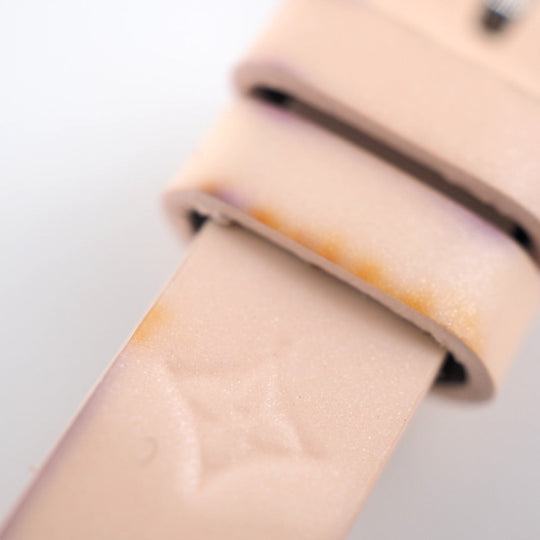 LOUIS VUITTON Watches Q1M07 Stainless Steel pink Quartz QZ Cherry blossom Tambour Women Used Authentic