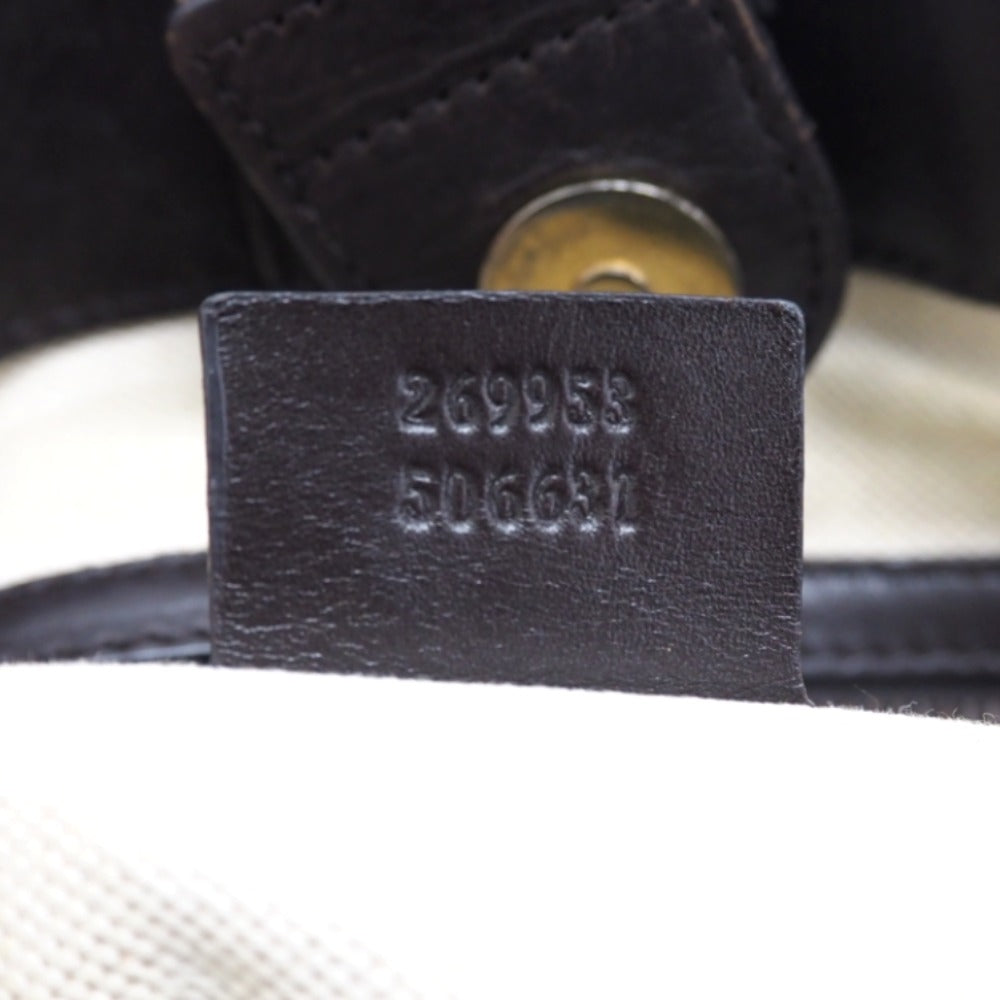 GUCCI Handbag 269953 GG canvas beige GG canvas Women Used Authentic
