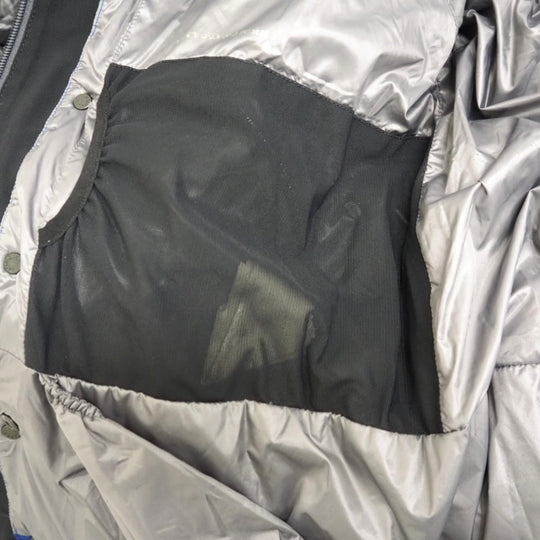 MONCLER Down jacket Polyester, Nylon Navy Grenoble RODENBERG 14 years mens No size listed Used Authentic
