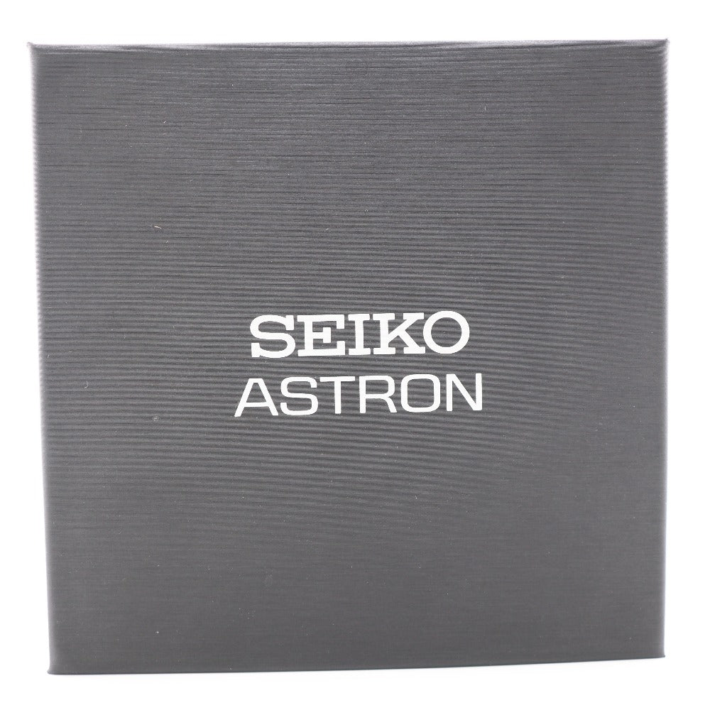 SEIKO Watches Solar Powered Radio Watch 8X53-0AV0 7N0227 Ceramic, Titanium Silver GPSSolar Powered Astron black dial mens Used Authentic