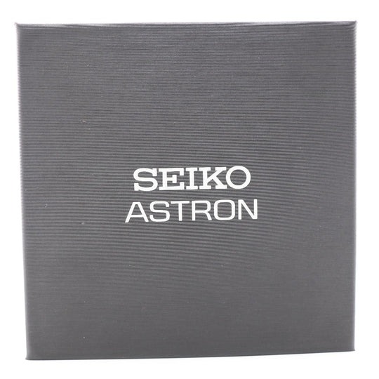 SEIKO Watches Solar Powered Radio Watch 8X53-0AV0 7N0227 Ceramic, Titanium Silver GPSSolar Powered Astron black dial mens Used Authentic