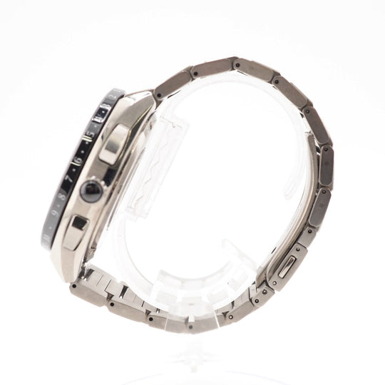 SEIKO Watches Solar Powered Radio Watch 8X53-0AV0 7N0227 Ceramic, Titanium Silver GPSSolar Powered Astron black dial mens Used Authentic