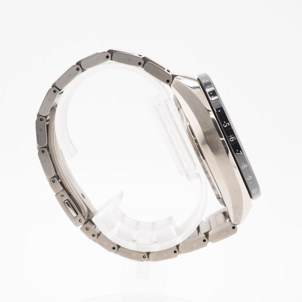 SEIKO Watches Solar Powered Radio Watch 8X53-0AV0 7N0227 Ceramic, Titanium Silver GPSSolar Powered Astron black dial mens Used Authentic