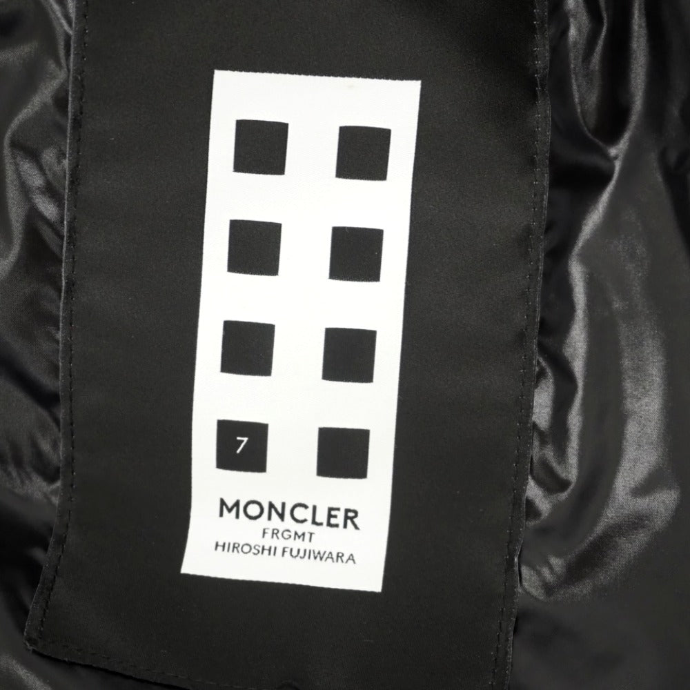 MONCLER Down jacket Nylon black Moncler Genius 22 Years 2 Fujiwara Hiroshi Fragment mens 2 Used Authentic