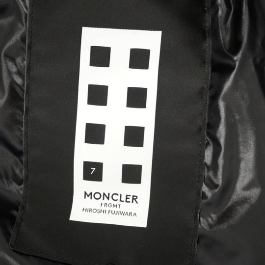 MONCLER Down jacket Nylon black Moncler Genius 22 Years 2 Fujiwara Hiroshi Fragment mens 2 Used Authentic
