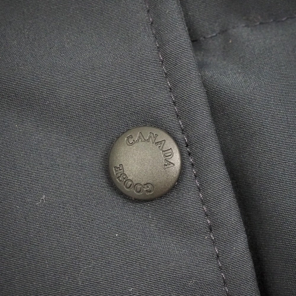 CANADA GOOSE Down jacket 3802la Cotton, Polyester Navy SHELBURNE PARKA Women XS/TP Used Authentic