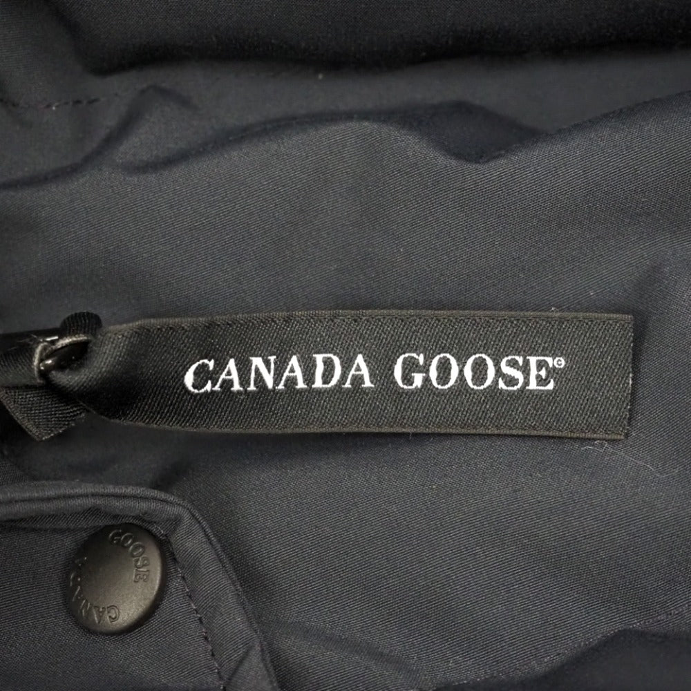 CANADA GOOSE Down jacket 3802la Cotton, Polyester Navy SHELBURNE PARKA Women XS/TP Used Authentic