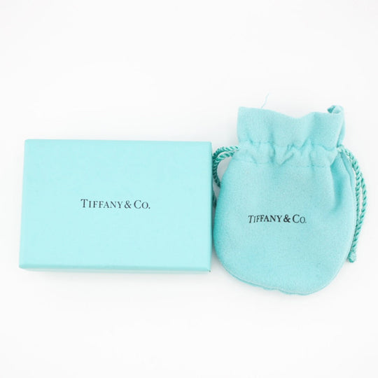 TIFFANY&Co. Ring Silver925, Diamond Silver Stacking band ring Women Used Authentic