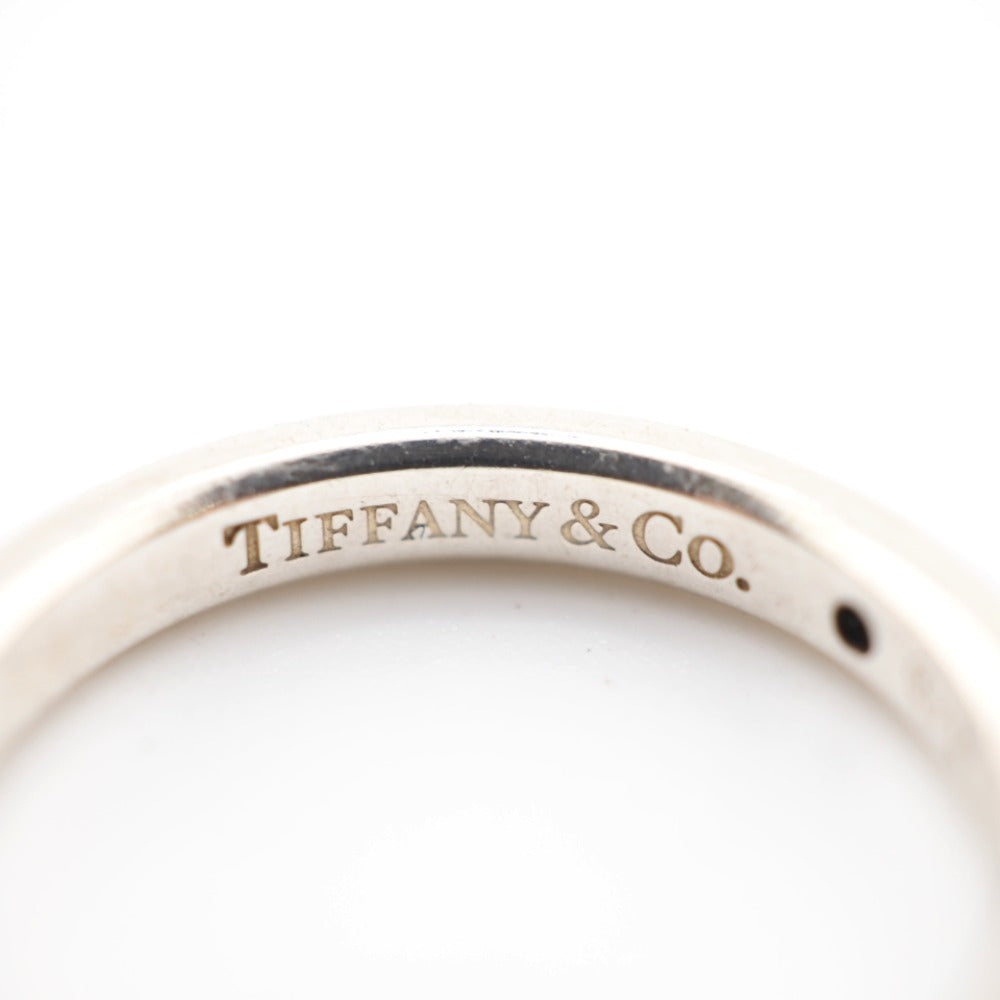 TIFFANY&Co. Ring Silver925, Diamond Silver Stacking band ring Women Used Authentic