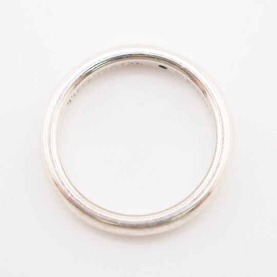 TIFFANY&Co. Ring Silver925, Diamond Silver Stacking band ring Women Used Authentic