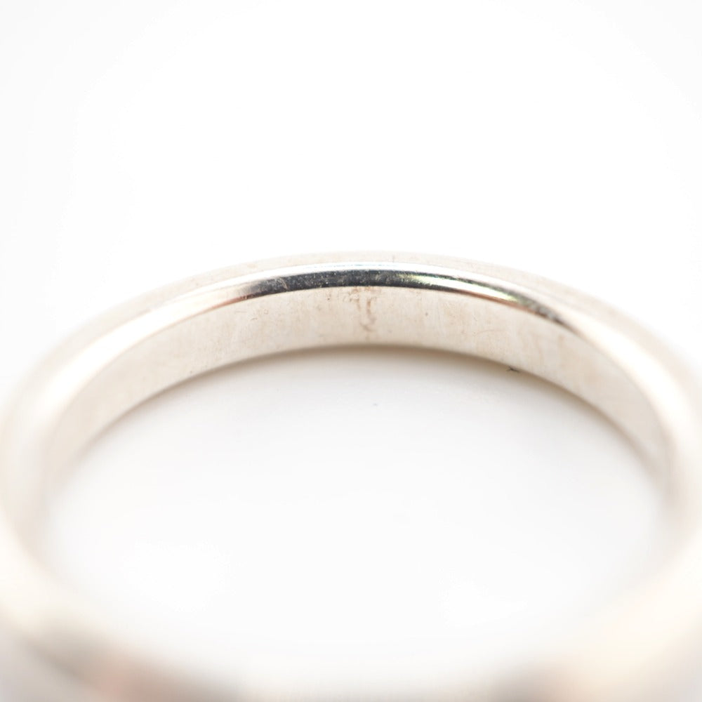 TIFFANY&Co. Ring Silver925, Diamond Silver Stacking band ring Women Used Authentic