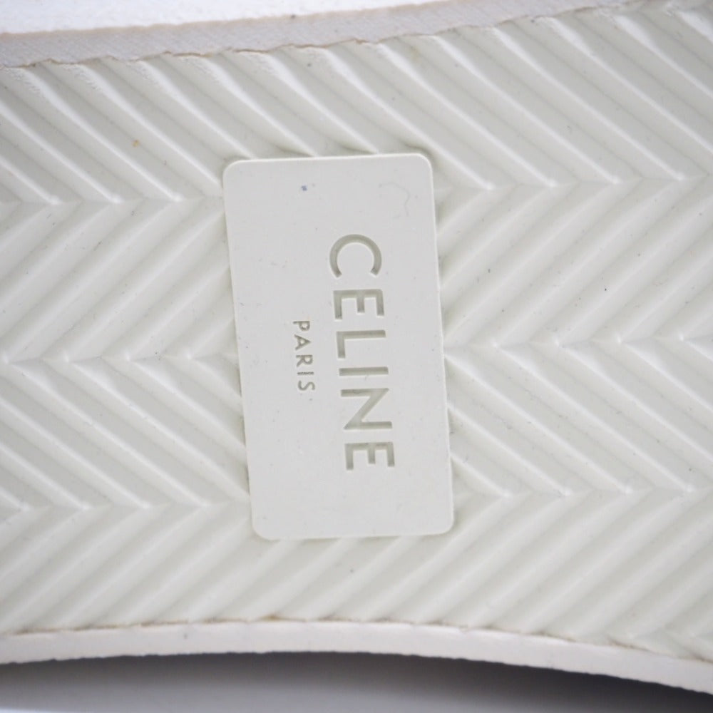 CELINE Slip-on 300B84 Canvas, Leather black Women 38 Used Authentic