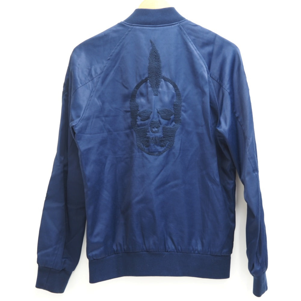 Lucien Pellat-Finet Blouson Rayon, Cotton Navy Sukajan Skull mens XS Used Authentic