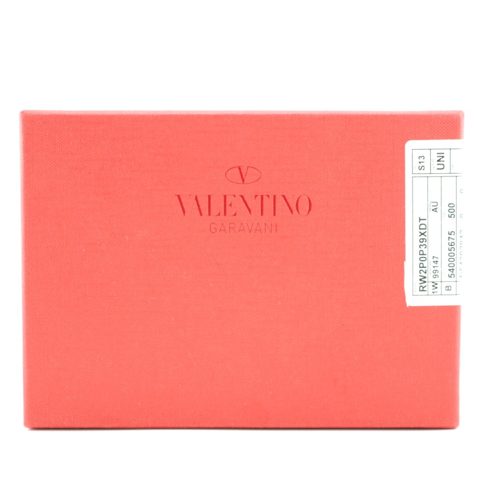 Valentino Garavani bracelet leather yellow Double strap Rock studs Women Used Authentic