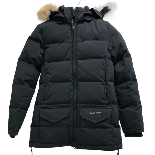 CANADA GOOSE Down jacket Cotton, Polyester black 2XS/2TP 3034JL R SOLARIS Griffin Women 2XS/2TP Used Authentic