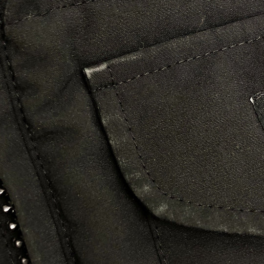 CANADA GOOSE Down jacket Cotton, Polyester black 2XS/2TP 3034JL R SOLARIS Griffin Women 2XS/2TP Used Authentic
