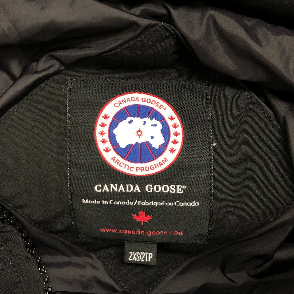 CANADA GOOSE Down jacket Cotton, Polyester black 2XS/2TP 3034JL R SOLARIS Griffin Women 2XS/2TP Used Authentic