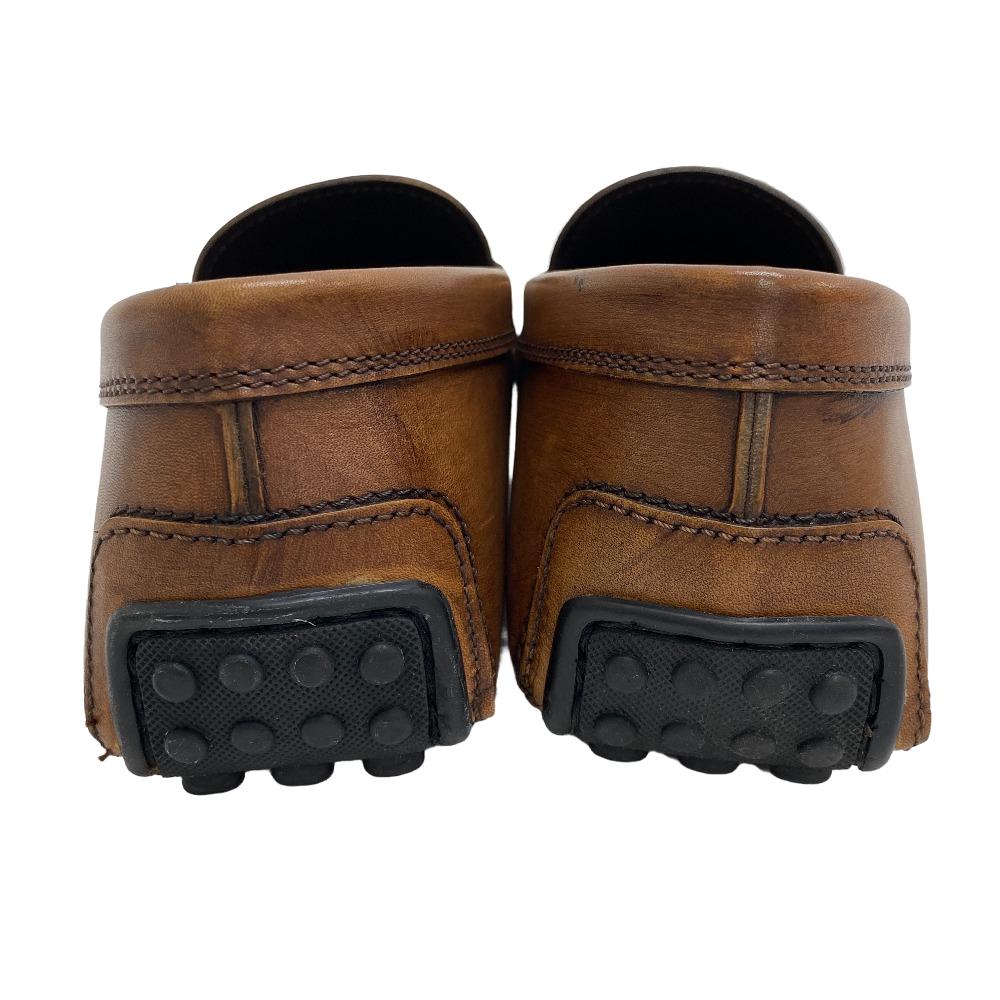 TOD�fS Other shoes leather Brown Driving shoes mens 9 Used Authentic