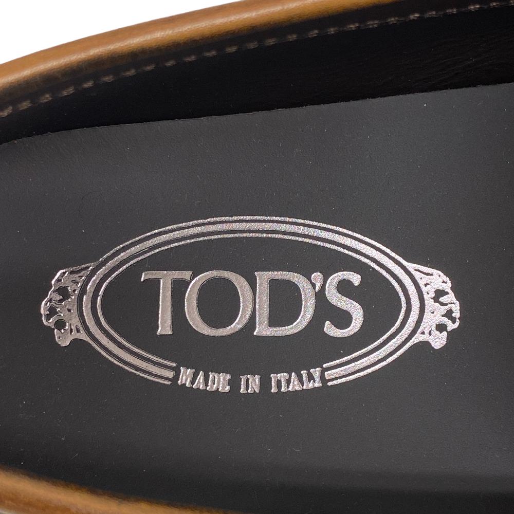 TOD�fS Other shoes leather Brown Driving shoes mens 9 Used Authentic