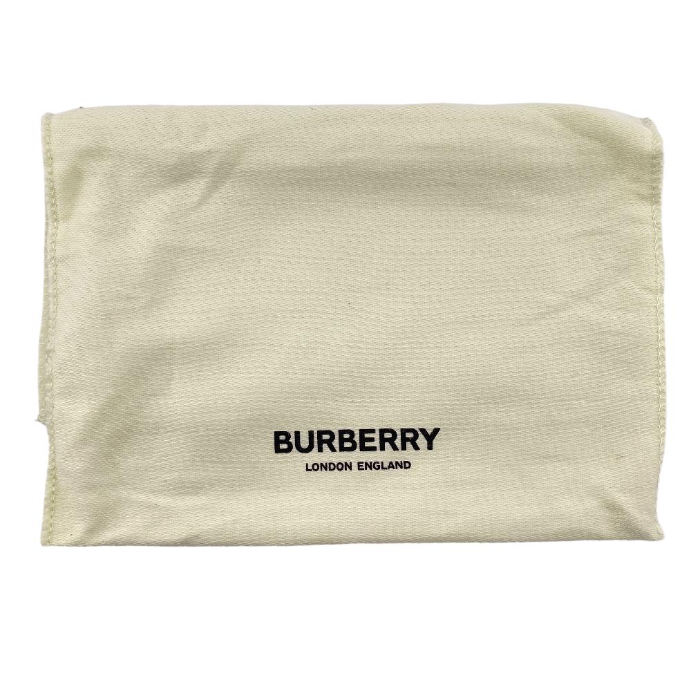 BURBERRY Tri-fold wallet lambskin pink folding wallet small quilting roller Women Used Authentic