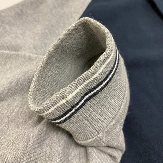 HERMES Blouson cotton gray Serie mens M Used Authentic