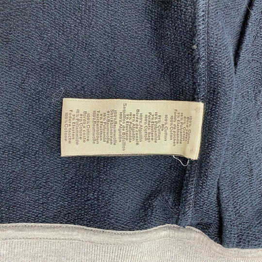 HERMES Blouson cotton gray Serie mens M Used Authentic