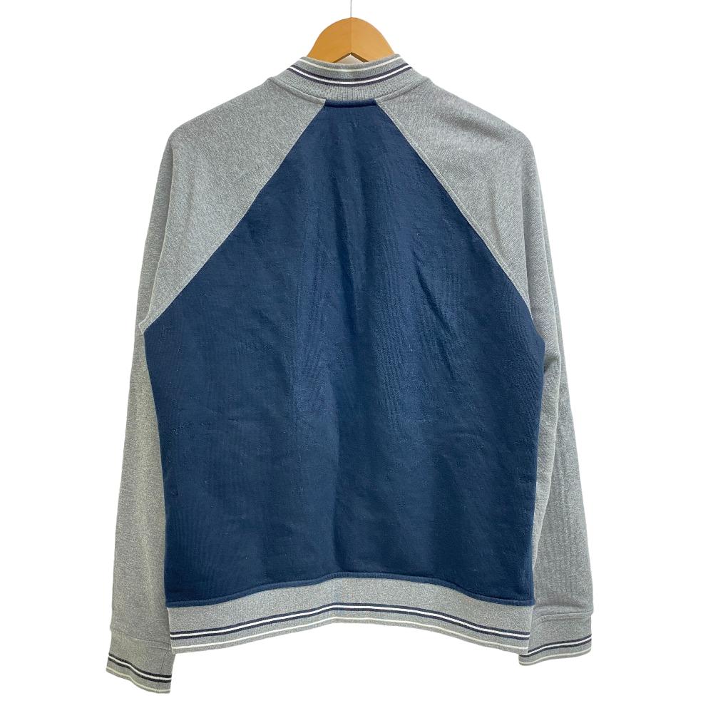 HERMES Blouson cotton gray Serie mens M Used Authentic