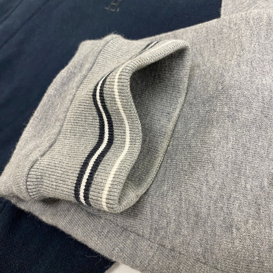 HERMES Blouson cotton gray Serie mens M Used Authentic