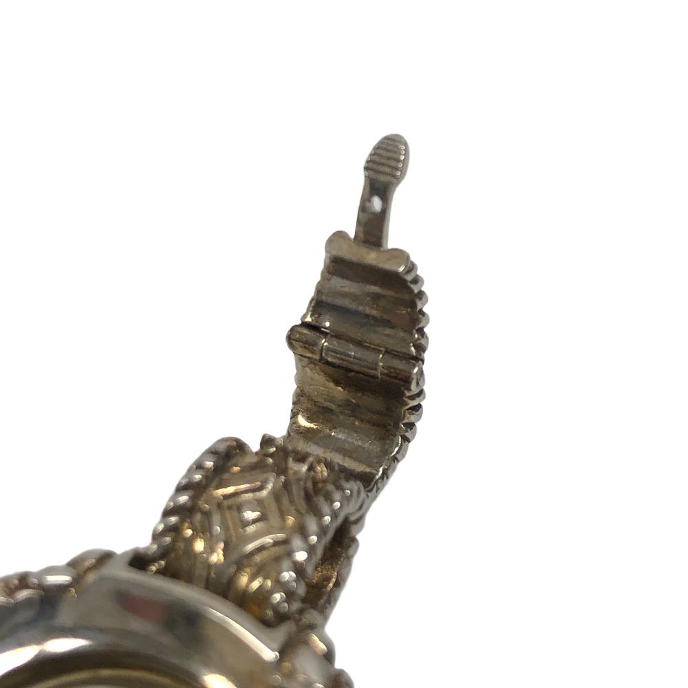 MITSUO KAJI Pendant top Silver925, K18 Gold Silver Necklace top Emery Women Used Authentic