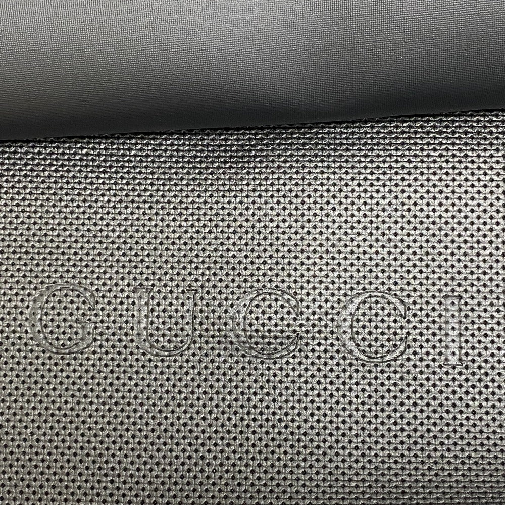 GUCCI Other miscellaneous goods Leather, Canvas black GG canvas unisex(Unisex) Used Authentic