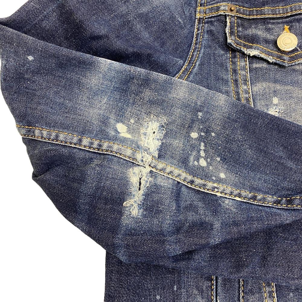 Christian Dior Denim Jacket S74AM1231 Denim, Cotton blue 48