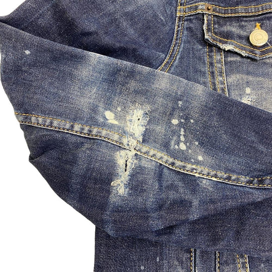 Christian Dior Denim Jacket S74AM1231 Denim, Cotton blue 48