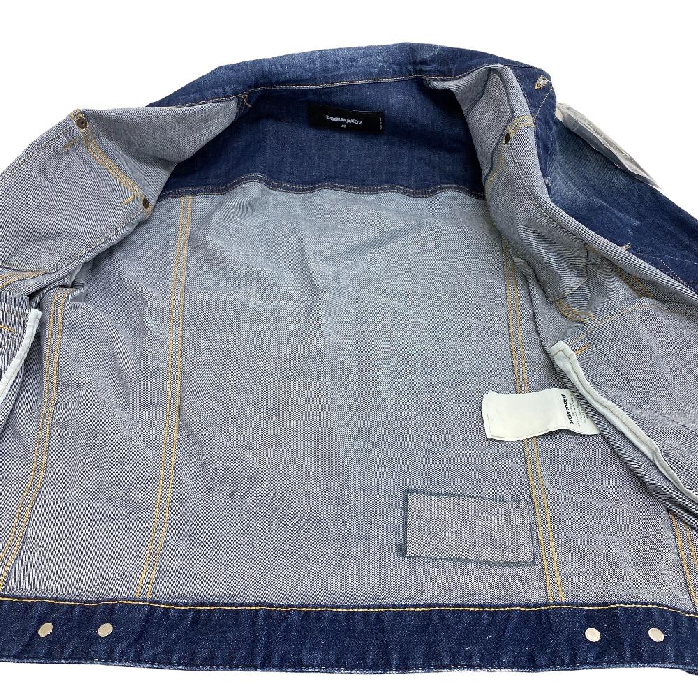 Christian Dior Denim Jacket S74AM1231 Denim, Cotton blue 48