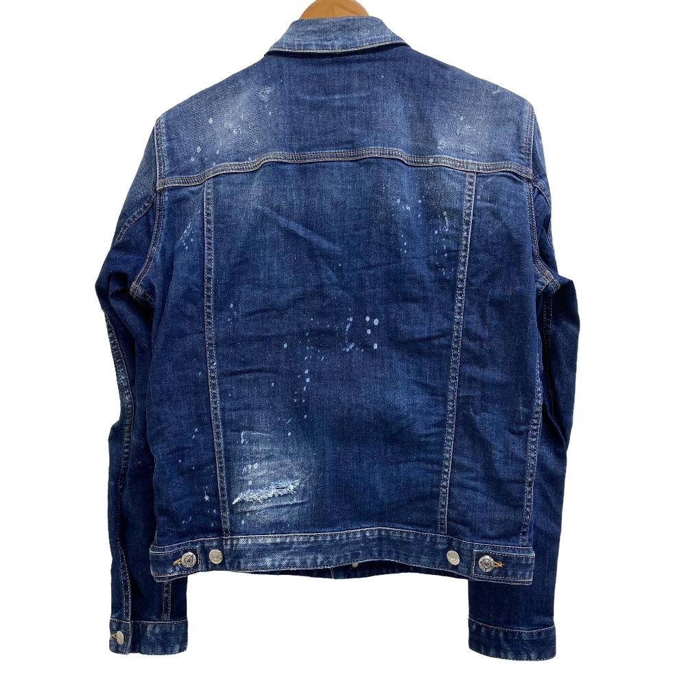Christian Dior Denim Jacket S74AM1231 Denim, Cotton blue 48