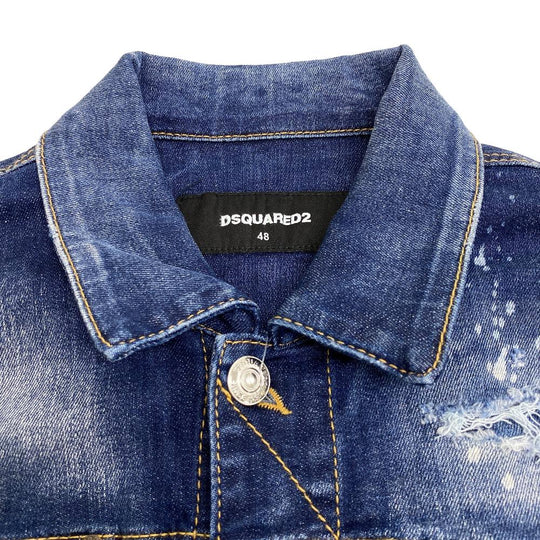 Christian Dior Denim Jacket S74AM1231 Denim, Cotton blue 48