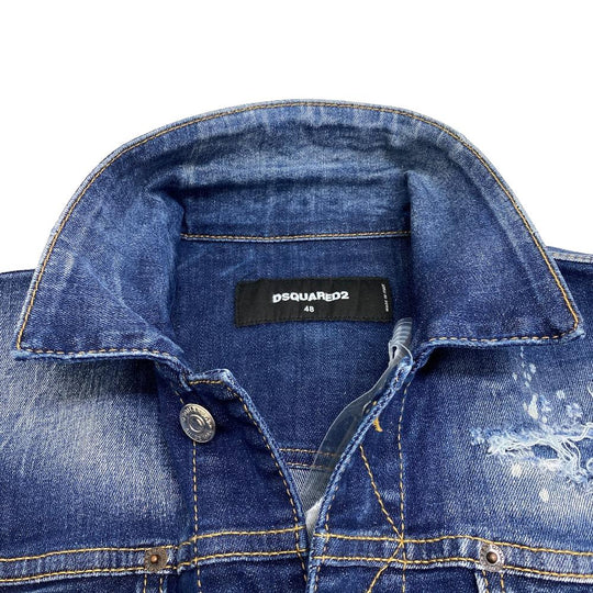 Christian Dior Denim Jacket S74AM1231 Denim, Cotton blue 48