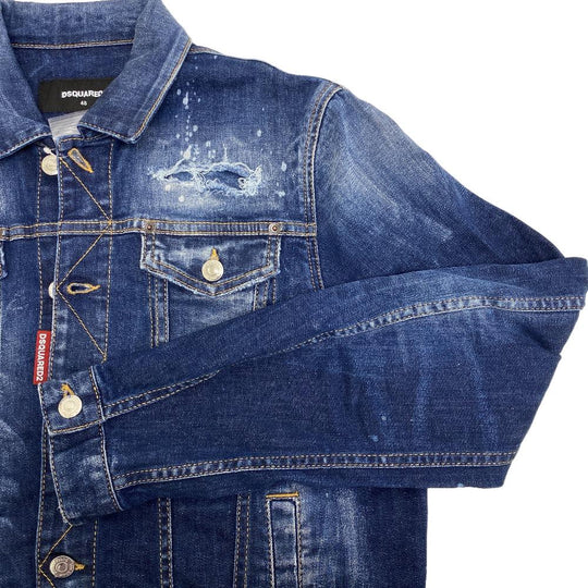 Christian Dior Denim Jacket S74AM1231 Denim, Cotton blue 48