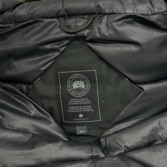 CANADA GOOSE Down jacket 3426MB Cotton, Polyester black CHATEAU PARKA mens M Used Authentic