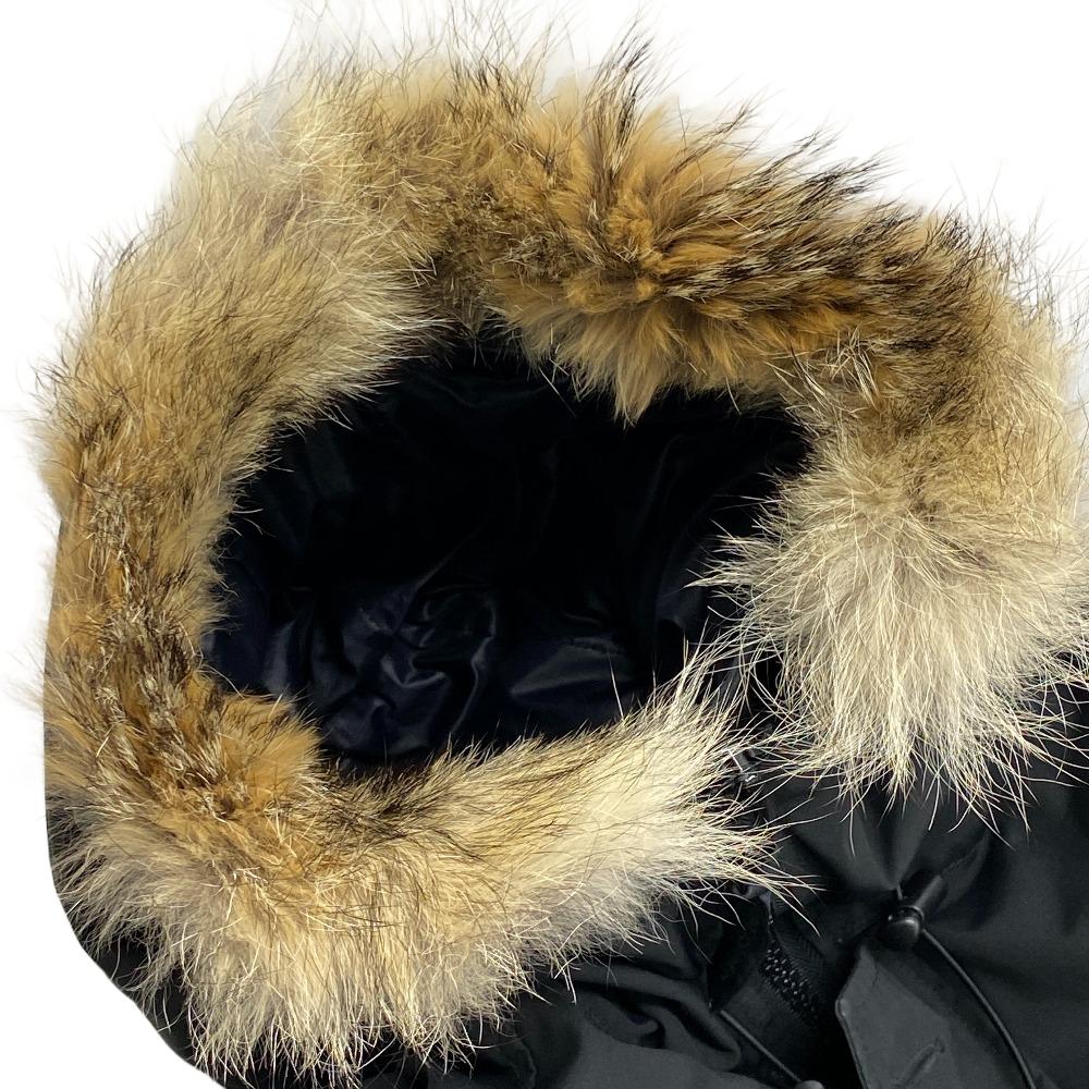 CANADA GOOSE Down jacket 3426MB Cotton, Polyester black CHATEAU PARKA mens M Used Authentic