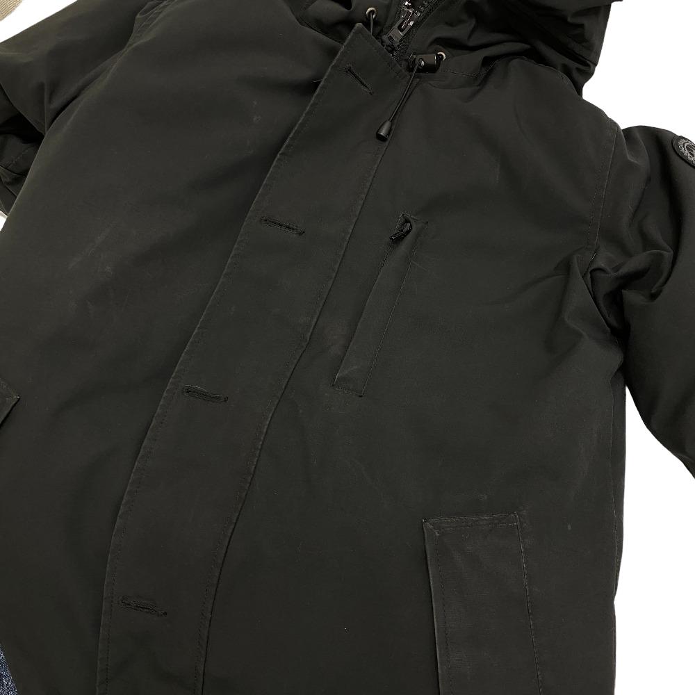 CANADA GOOSE Down jacket 3426MB Cotton, Polyester black CHATEAU PARKA mens M Used Authentic
