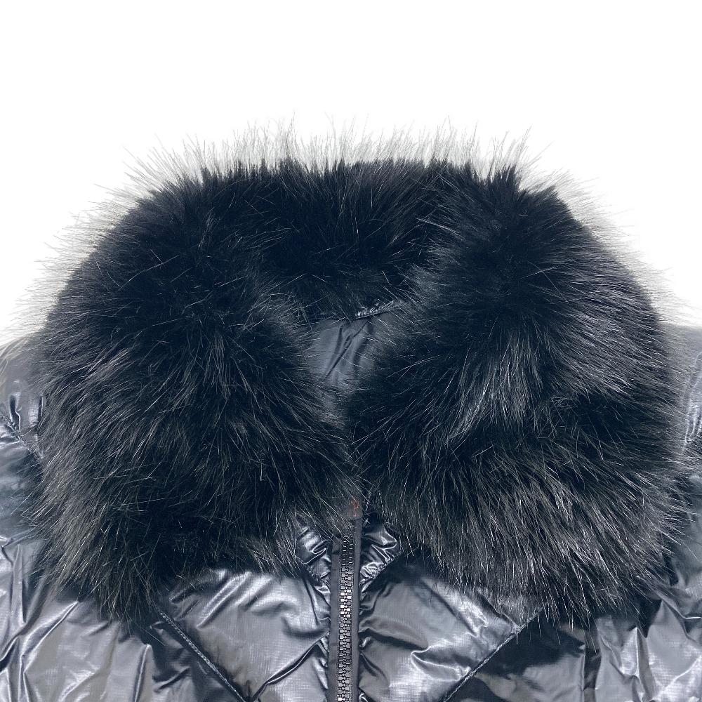MONCLER Down jacket G20989B00002 Alpaca, Wool black 21 years Grenoble Women Notation size unknown Used Authentic