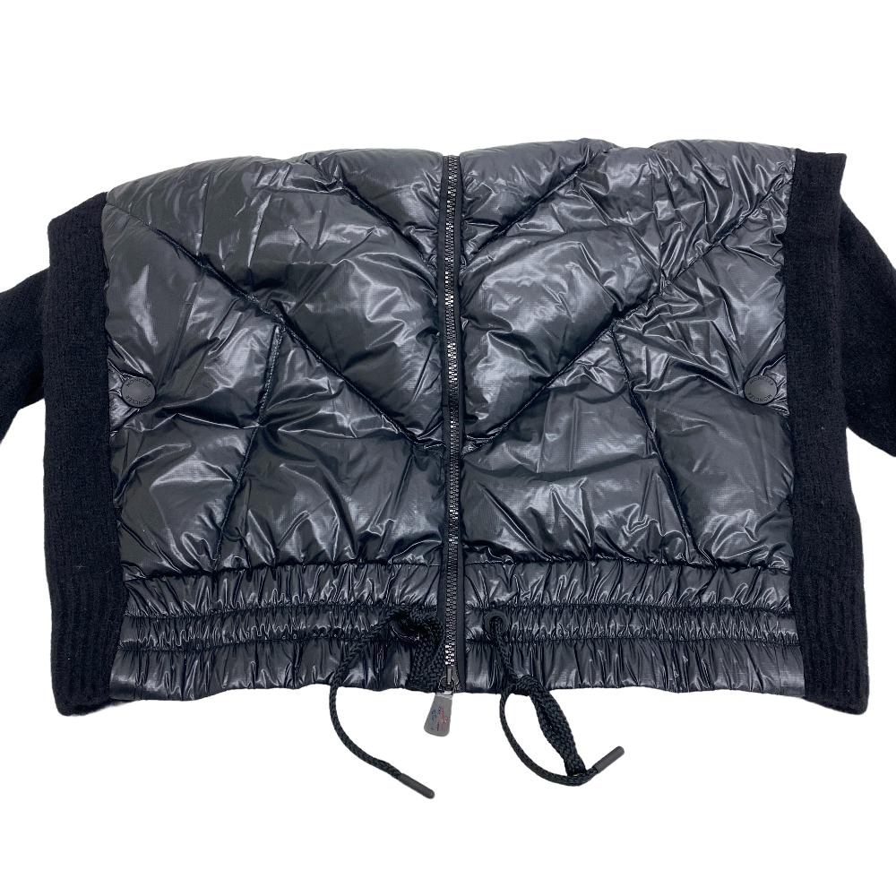 MONCLER Down jacket G20989B00002 Alpaca, Wool black 21 years Grenoble Women Notation size unknown Used Authentic