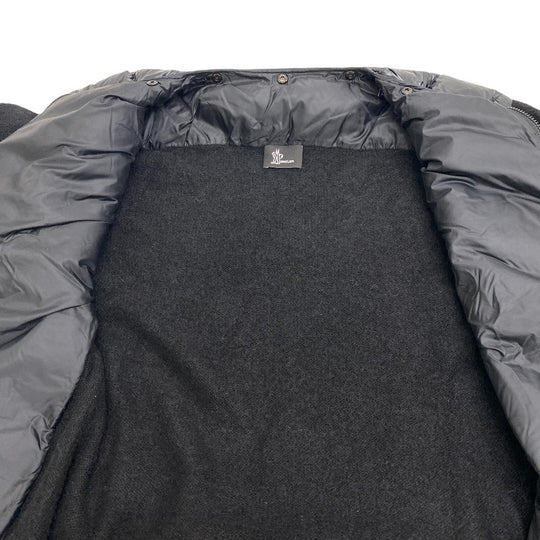 MONCLER Down jacket G20989B00002 Alpaca, Wool black 21 years Grenoble Women Notation size unknown Used Authentic