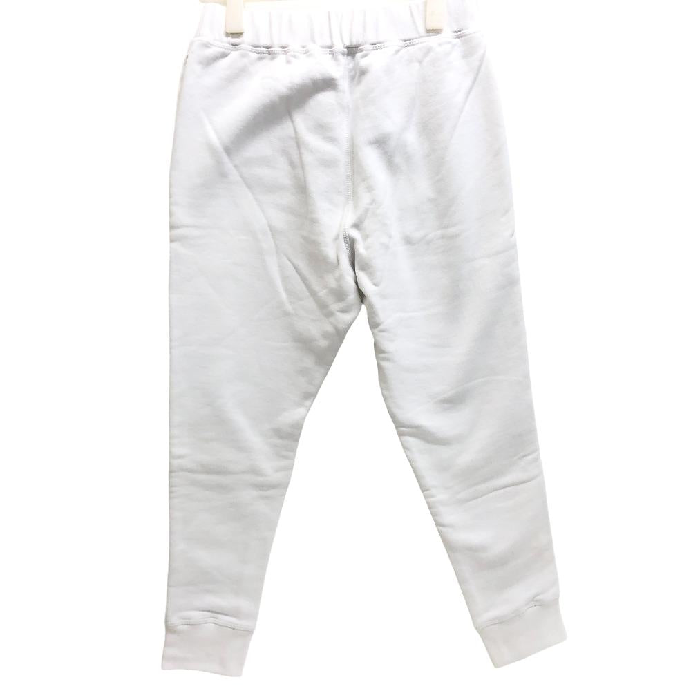DSQUARED2 sweat S79KA0028 cotton white Pants 22Stainless Steel XS mens XS Used Authentic
