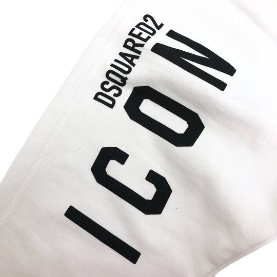 DSQUARED2 sweat S79KA0028 cotton white Pants 22Stainless Steel XS mens XS Used Authentic
