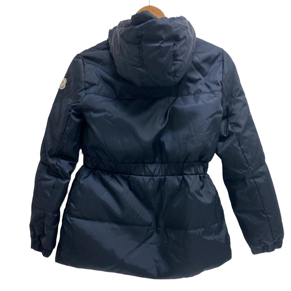 MONCLER Down jacket Nylon Navy 18 years 0 FATSIAN Women Zero Size Used Authentic