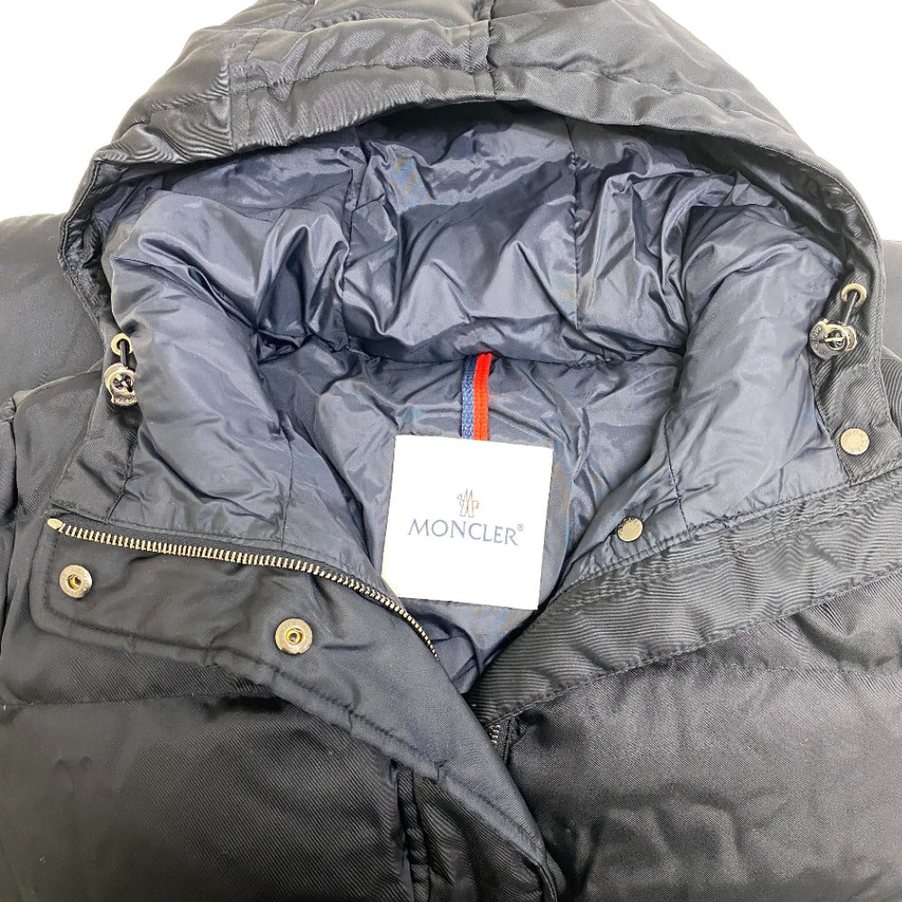MONCLER Down jacket Nylon Navy 18 years 0 FATSIAN Women Zero Size Used Authentic