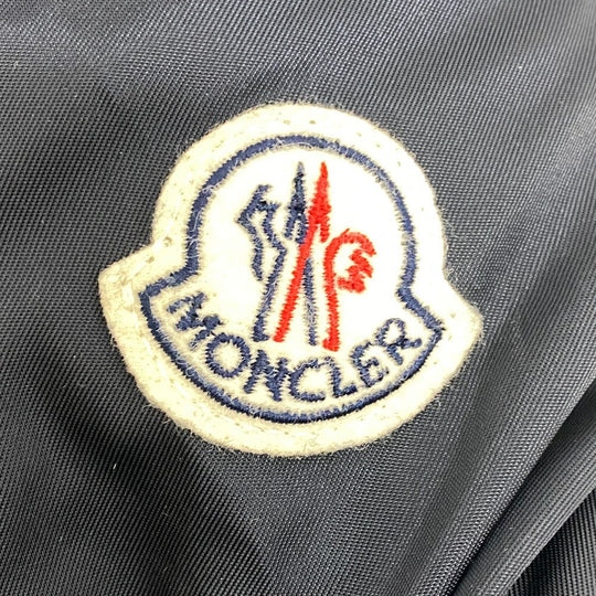 MONCLER Down jacket Nylon Navy 18 years 0 FATSIAN Women Zero Size Used Authentic
