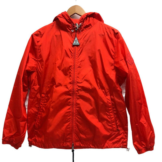 MONCLER Nylon jacket Nylon Red alexandrite Women 1 Used Authentic